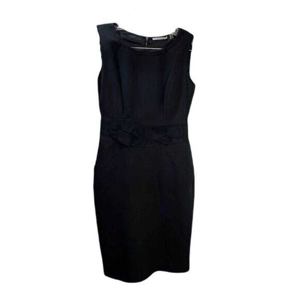 Tahari‎ Women's Sleeveless Belted Suit Dress Size 2